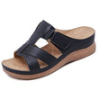 Load image into Gallery viewer, Ortho Roman Cushion Sandals - Black - ComfortWear
