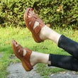 Ortho Roman Cushion Sandals - Brown - ComfortWear