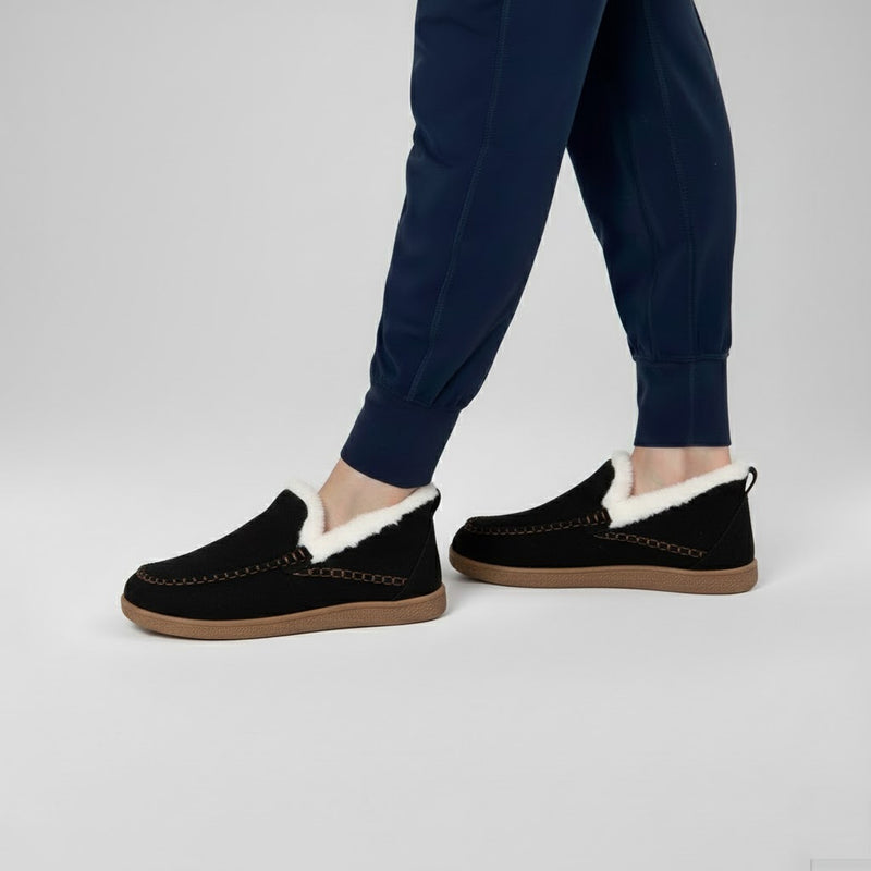 Atom Cloud Slippers - Black