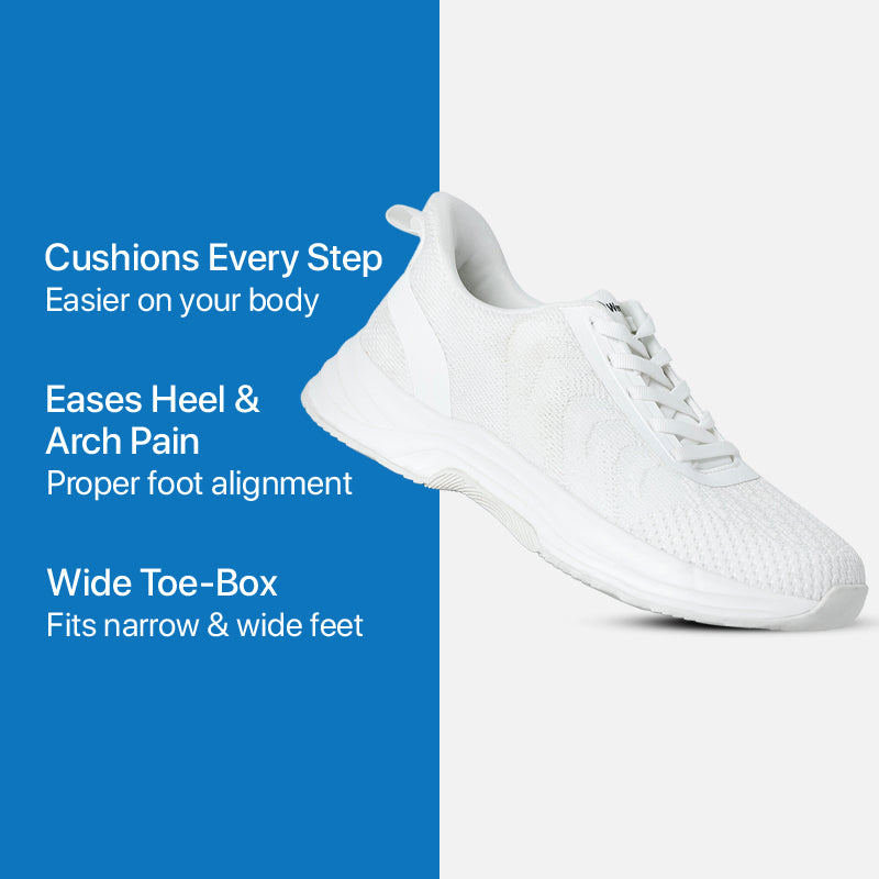 Flow Hands-Free Shoes - White