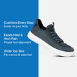 Chaussures Ortho Performance Max Stretch - Tout noir