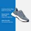 Flow Hands-Free Shoes - Grey