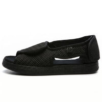 Sandalias Chelsea de tacón ancho - Negras