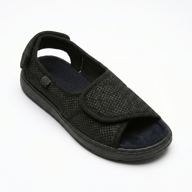 Sandalias Chelsea de tacón ancho - Negras
