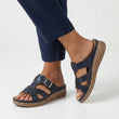 Sandalias romanas con amortiguación Ortho - Negro