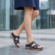 Sandalias romanas con amortiguación Ortho - Negro