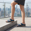 Sandalias romanas con amortiguación Ortho - Azul