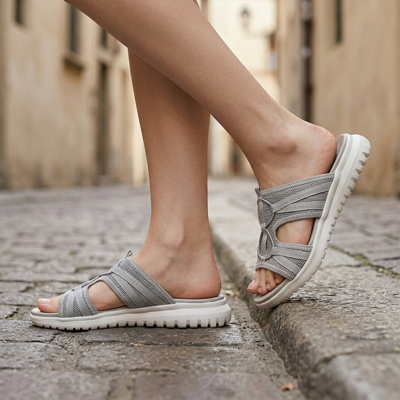 Vista Walker Sandals - Grey