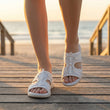 Vista Walker Sandals - White