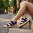Oasis Sandals - Navy