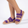 Oasis Sandals - Purple