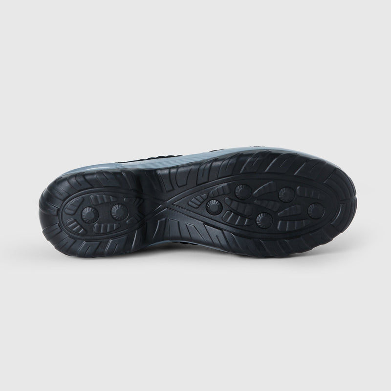 Breathable No - Tie Stretch Shoes - Black Grey - ComfortWear