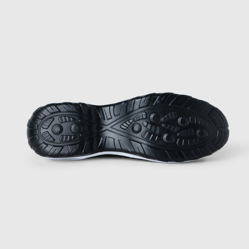 Breathable No - Tie Stretch Shoes - Black White - ComfortWear