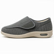 Load image into Gallery viewer, Chloe Stretch No - Tie Wide Shoes w/ Adjustable Closure - Dark Grey - ComfortWear
