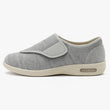 Load image into Gallery viewer, Chloe Stretch No - Tie Wide Shoes w/ Adjustable Closure - Silver - ComfortWear
