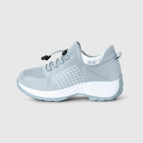 Ortho Stretch Cushion Shoes - Arctic White - ComfortWear