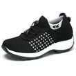 Cargar imagen en el visor de la galería, Ortho Stretch Cushion Shoes - Black White - ComfortWear
