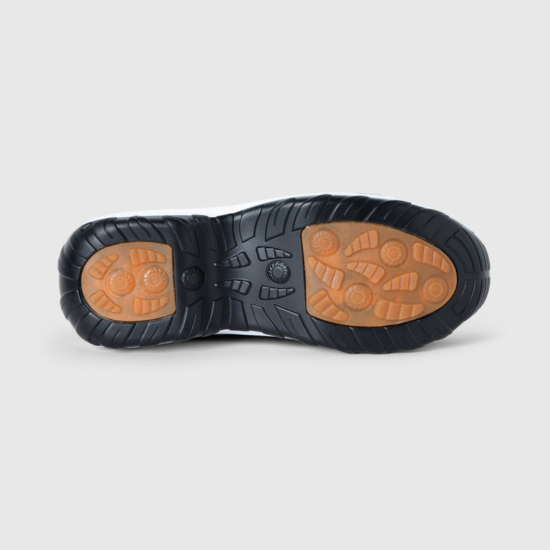 Ortho Stretch Cushion Shoes - Black White - ComfortWear