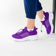 Cargar imagen en el visor de la galería, Ortho Stretch Cushion Shoes - Fuchsia Purple - ComfortWear
