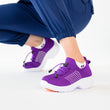 Cargar imagen en el visor de la galería, Ortho Stretch Cushion Shoes - Fuchsia Purple - ComfortWear
