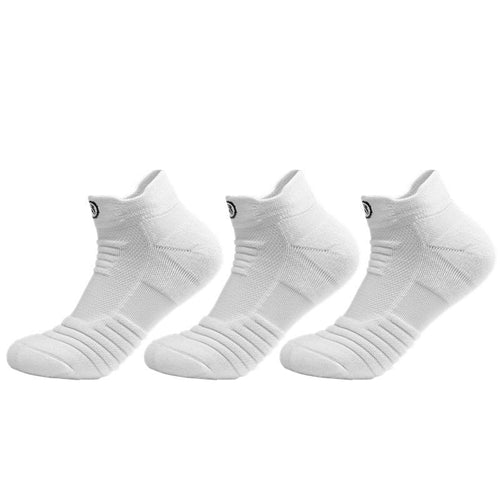 White Breathable Ankle Socks - 3 Pack - ComfortWear