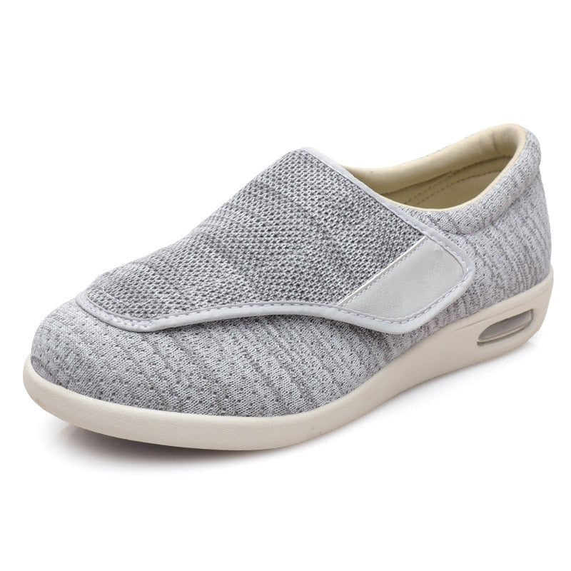 Chloe Stretch No-Tie Wide Shoes w/ Adjustable Closure - ComfortWear Store
