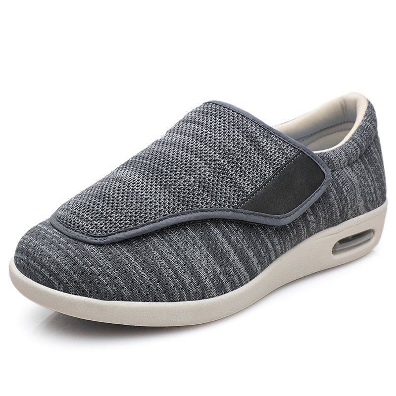 Chloe Stretch No-Tie Wide Shoes w/ Adjustable Closure - ComfortWear Store