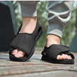 Load image into Gallery viewer, Coles Diabetic Wide Feet Sandals - Black - ComfortWear Store
