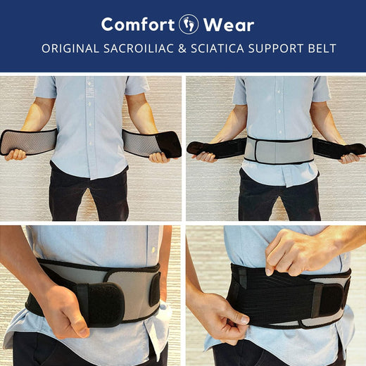 ComfortWear™ Belt - Sacroiliac, Sciatica & Lower Back Pain Belt - ComfortWear