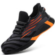 Load image into Gallery viewer, Ergonomic Pain-Relief Unbreakable Safety Shoes - Orange - ComfortWear

