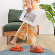 Load image into Gallery viewer, Heel Support Cushion Slides - Orange - ComfortWear Store
