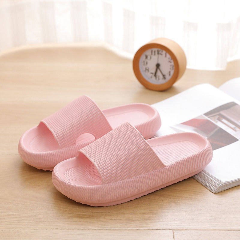 Heel Support Cushion Slides - Pink - ComfortWear Store