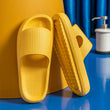 Load image into Gallery viewer, Heel Support Cushion Slides - Yellow - ComfortWear Store
