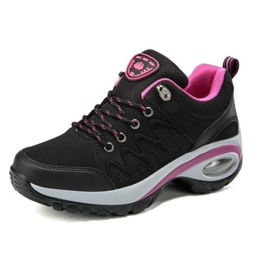 Hiking Delta Ortho Shoes - Black Pink - ComfortWear