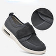 Load image into Gallery viewer, Kloud Stretch No-Tie Wide Shoes w/ Adjustable Closure - Dark Gray - ComfortWear Store
