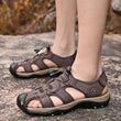 Load image into Gallery viewer, Men&#39;s High-Altitude Ortho Heel Strap Sandals - Coffee - ComfortWear Store
