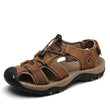 Load image into Gallery viewer, Men&#39;s High-Altitude Ortho Heel Strap Sandals - Espresso - ComfortWear Store
