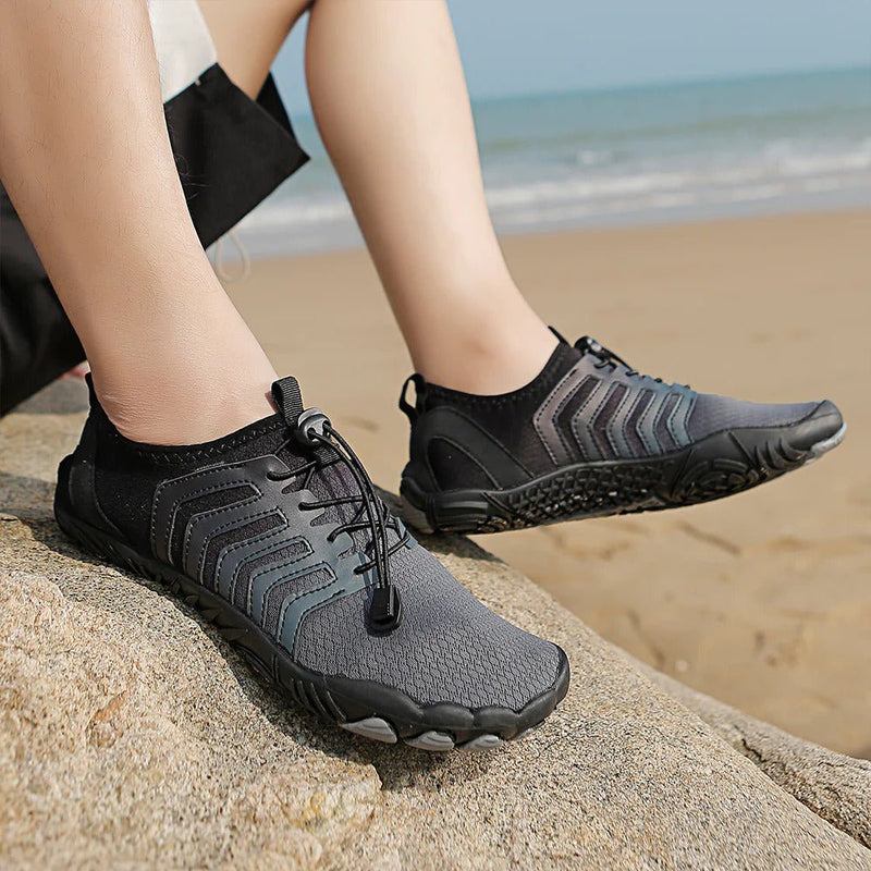 Midnight Black Trail V-Runner Pro - Universal Non-Slip Barefoot Shoes - ComfortWear Store