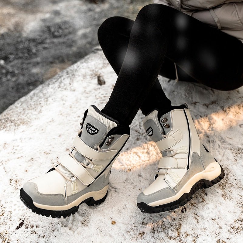 North Thermo Women's Winter Boots - Beige - ComfortWear Store