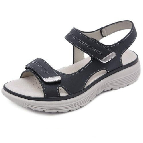 Ortho Arch Support Sandals - Black - ComfortWear