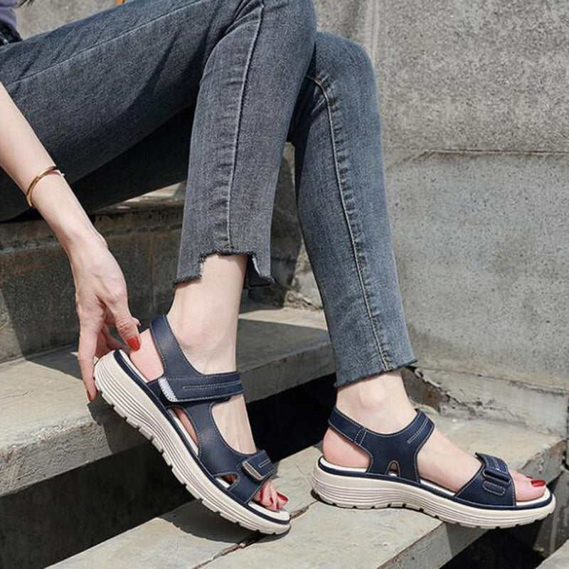 Ortho Arch Support Sandals - Blue - ComfortWear