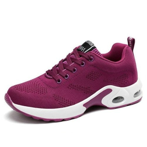 Ortho Cushion Go-Running Shoes - Purple - ComfortWear