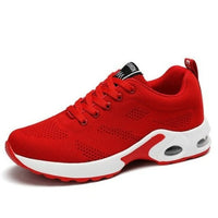 Ortho Cushion Go-Running Shoes - Red - ComfortWear