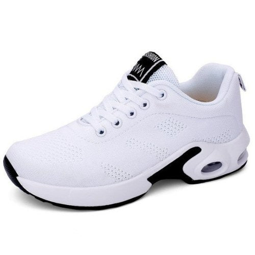 Ortho Cushion Go-Running Shoes - White - ComfortWear