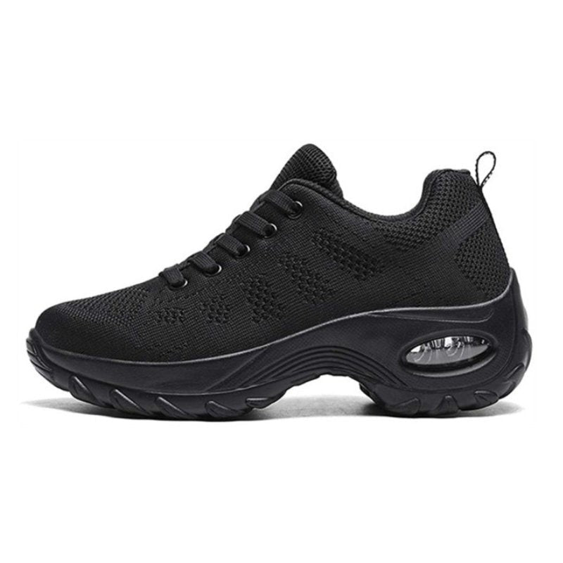 Ortho Performance Max Stretch Shoes - All-Black - ComfortWear