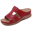 Load image into Gallery viewer, Ortho Roman Cushion Sandals - Red - ComfortWear
