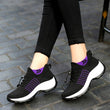 Load image into Gallery viewer, Ortho Stretch Cushion Shoes - Black Purple - ComfortWear Store
