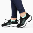 Load image into Gallery viewer, Ortho Stretch Cushion Shoes - Black Sky Blue - ComfortWear
