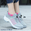 Load image into Gallery viewer, Ortho Stretch Cushion Shoes - Gray Pink - ComfortWear

