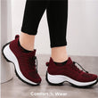 Load image into Gallery viewer, Ortho Stretch Cushion Shoes - Red - ComfortWear
